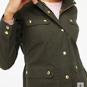 NWT jcrew factory twill jacket perfect color